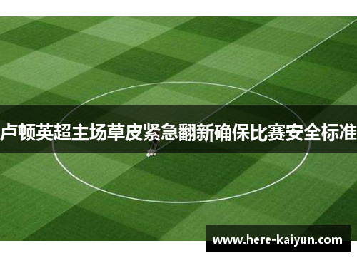 卢顿英超主场草皮紧急翻新确保比赛安全标准 卢顿英超主场草皮紧急翻新确保比赛安全标准
